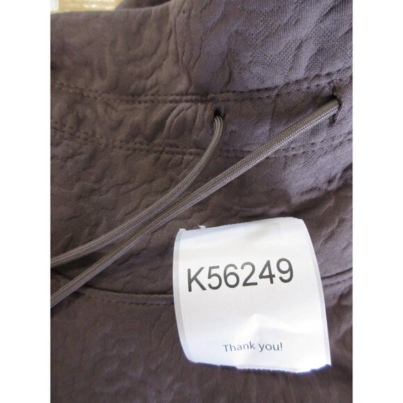 Juicy Couture Sweatshirt Large Purple Truffle Jacquard Pullover NEW - Picture 13 of 13